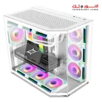 Xander Crystal Mid Tower White Gaming Case + PSU 850W 80 Plus Bronze