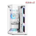 Xander Crystal Mid Tower White Gaming Case + PSU 850W 80 Plus Bronze