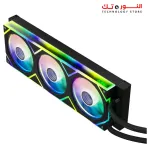 XPG LEVANTE II 360 Black All-in-One CPU Liquid Cooler - Infinity Mirror ARGB Lighting