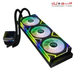 XPG LEVANTE II 360 Black All-in-One CPU Liquid Cooler - Infinity Mirror ARGB Lighting