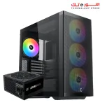 Xigmatek Osiris 140MM ARGB BTF 4FAN + Asgard 850W 80+ Bronze Super Tower Case