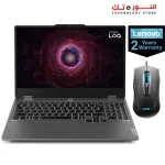 LENOVO LOQ 15ARP9 AMD Ryzen™ 7 7435HS - RAM 12GB DDR5 - SSD 512GB - NVIDIA® GeForce RTX™ 4060 8GB GDDR6 - 15.6INCH FHD 100% sRGB 144Hz G-SYNC® - 2 Years Warranty - MOUSE GAMING