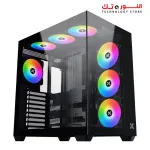 Xigmatek Aqua V Air Type C Argb 7 FAN Black Mid Tower Case
