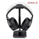 Redragon H320 RGB Lamia 2 – Virtual 7.1 surround, 40mm drivers, RGB lighting, USB connection, soft foam earpads, includes headset mount.