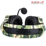 ONIKUMA K8 CAMOU GREEN GAMING HEADSET
