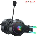 Onikuma X15 Pro Gaming Headset with RGB Light, Wired, Over Ear, Circle Earpiece, 3.5 mm Jack