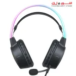 Onikuma X15 Pro Gaming Headset with RGB Light, Wired, Over Ear, Circle Earpiece, 3.5 mm Jack