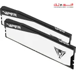 PATRIOT VIPER ELITE 5 RAM (16×2) 32GB DDR5 - 6000MT/S - CL30 - WHTE