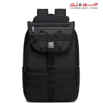 RAHALA Backpacks Bng-128 - 15.6 Inches Laptop Capacity - Water Resistant - Anti Scratch - Strong Strap - 11 inches Tablet Capacity - Bottle Pocket - USB Connector