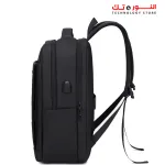 RAHALA Backpack-RAL901 - 15.6 Inches Laptop Capacity - Water Resistant - Anti Scratch - Strong Strap - 11 inches Tablet Capacity - USB Connector - Bottle Pocket