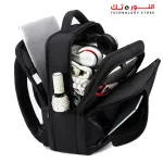 RAHALA SH-51 BAG - Water Resistant - Anti Scratch - Strong Strap 15.6 Inches Laptop Capacity - 11 inches Tablet Capacity - Bottle Pocket - USB Connector