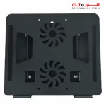 YL-906 Laptop Stand, with 360° Rotating Base, Dual Cooling Fans