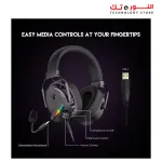 FANTECH HG26 ALTO GAMING HEADPHONE  7.1 USB