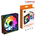 XIGMATEK FAN INFINIFTY PRO 3 REVERSE 120MM ARGB