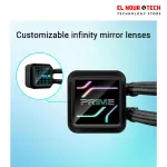 "ASUS PRIME LC 360 ARGB LCD CPU Liquid Cooler  "