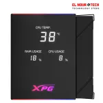 "XPG  MAESTRO PLUS 62DA Air CPU Cooler ARGB COOLING  Black"