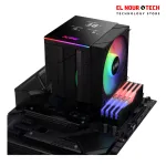 "XPG  MAESTRO PLUS 62DA Air CPU Cooler ARGB COOLING  Black"