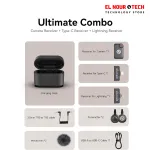 Hollyland LARK M2 DUO 2-Person Wireless Combo Microphone System