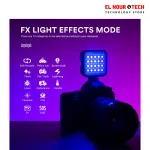 GODOX LITEMONS LED6R RGB Camera Light, 1800mAh Rechargeable Led Video Light