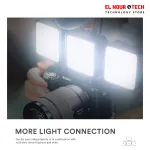 GODOX LITEMONS LED6R RGB Camera Light, 1800mAh Rechargeable Led Video Light