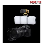 Godox LED6Bi LITEMONS Bi-Color LED Video Light, Small Rechargeable Camera Light