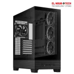 ASUS A31 Plus 4 fan ARGB Mid Tower ATX PC Case Pre-Installed ARGB Fans Glass Front