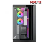 XIGMATEK AQUA 7 ARGB BTF 8FAN  Pwm EATX Type C Super Tower Case