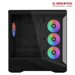 Lian Li Vector V100R MINI Black Mid Tower Gaming Case Bundle with RB750B 750W 80 PLUS Bronze ATX 3.1 Non-Modular Power Supply