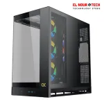 XIGMATEK PANO II Type C 8FAN ARGB Curved TG EATX Super Tower Case