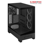 ASUS A31 Plus 4 fan ARGB Mid Tower ATX PC Case Pre-Installed ARGB Fans Glass Front