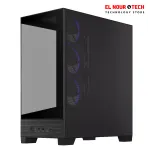 ASUS A31 Plus 4 fan ARGB Mid Tower ATX PC Case Pre-Installed ARGB Fans Glass Front