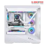 CASE LIAN LI VECTOR V100R BTF 4FAN ARGB WHITE