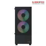 AEROCOOL B508A ARGB Flow + Lux 650w 80 Plus BRONZE Mid Tower Case