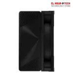 Aerocool Icicle AL40C Single Tower ARGB - Black