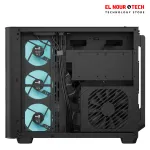 AEROCOOL P500C BLACK V1 Mid-Tower Case with 4FAN ARGB + AERO BRONZE 750W PSU