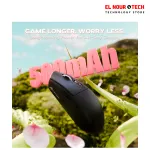 ATTACK SHARK G3 Tri-mode Wireless Gaming Mouse Black