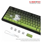 Attack Shark M87 Pro V2 Tri Mode RGB Green Tea Gaming Keyboard
