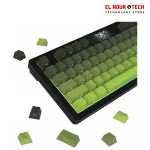Attack Shark M87 Pro V2 Tri Mode RGB Green Tea Gaming Keyboard