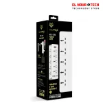 GIGAMAX MTS-1205 10 Outlets 5 USB 1 Type-C Power Strip