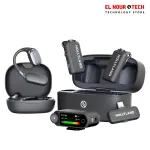 Hollyland LARK MAX 2 Ultimate Combo 2-Person Wireless Microphone System Space Gray
