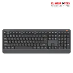 MEETION BTK530 Streamlined Wireless And Bluetooth Dual Mode Rechargeable Arabic Keyboard