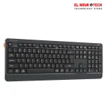 MEETION BTK530 Streamlined Wireless And Bluetooth Dual Mode Rechargeable Arabic Keyboard