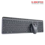 MEETION CW330 Rechargeable Dual Mode Wireless And Bluetooth Arabic Keyboard And Mouse Combo