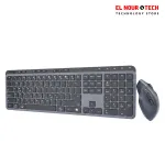 MEETION CW330 Rechargeable Dual Mode Wireless And Bluetooth Arabic Keyboard And Mouse Combo