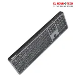 MEETION WK330 Dual Mode Wireless And Bluetooth Ultra Thin Arabic Keyboard
