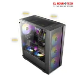 Antec AX65 4FAN ARGB Case with ATOM B750 750W 80+ White PSU