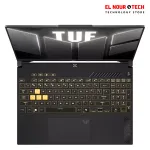 ASUS TUF GAMING F16 FX607VU-RL167W Intel - CORE 7 240H - RAM 16GB DDR5 - SSD 512GB - NVIDIA® GeForce RTX™ 4050 6GB - 16"-WUXGA-IPS-144Hz - WIN11