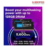 Crucial 32GB DDR5 5600MHz Laptop Memory
