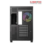 ID-COOLING VIEW 510 4 Fan ARGB Type C Black Mid Tower Case