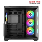 ID-COOLING VIEW 510 4 Fan ARGB Type C Black Mid Tower Case